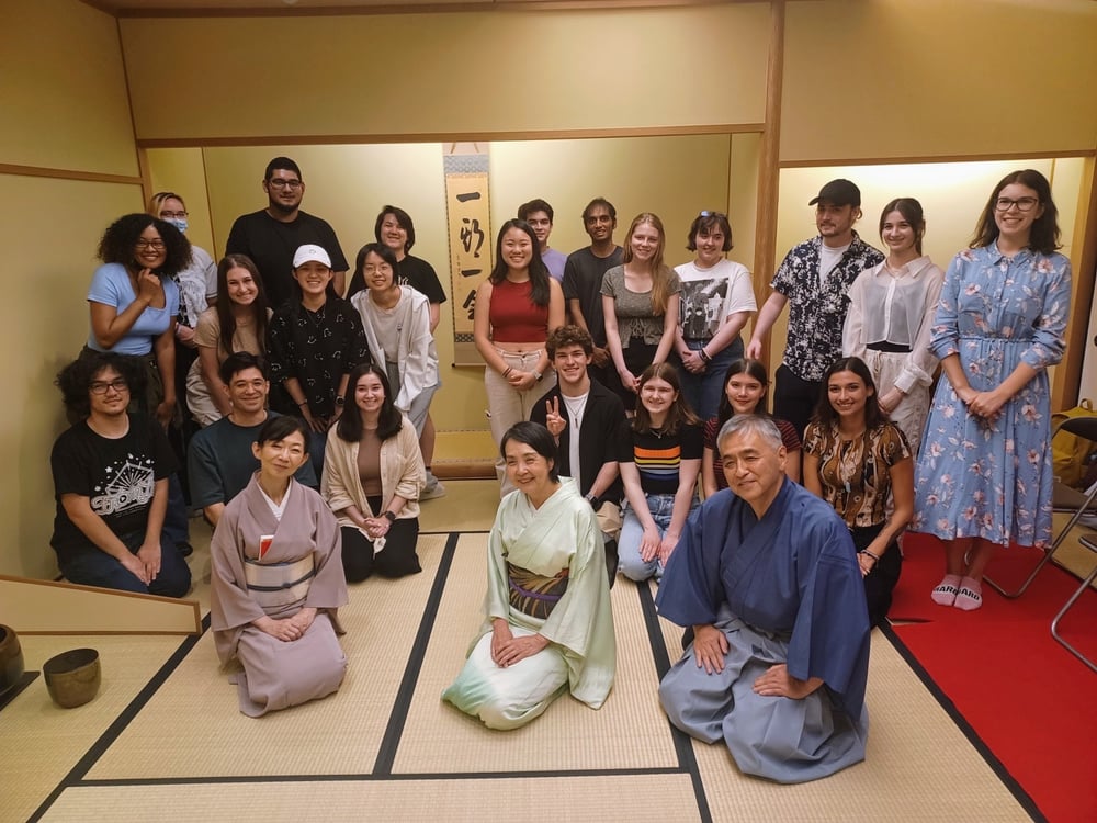 SU23_Mary Peek_Tea Ceremony group photo